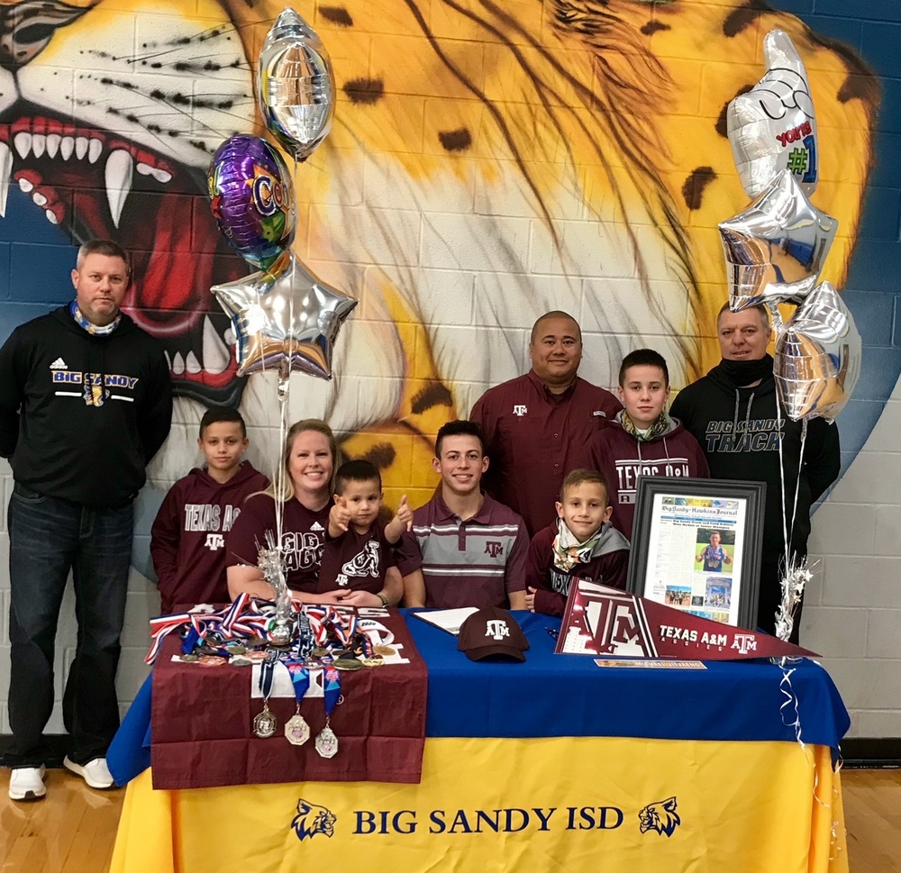 Jitjaeng Signs with A M University Big Sandy ISD