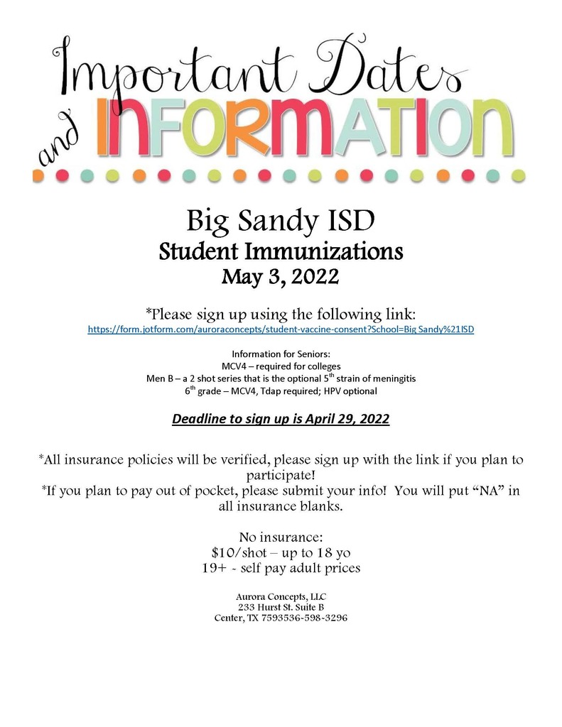 Live Feed Big Sandy ISD